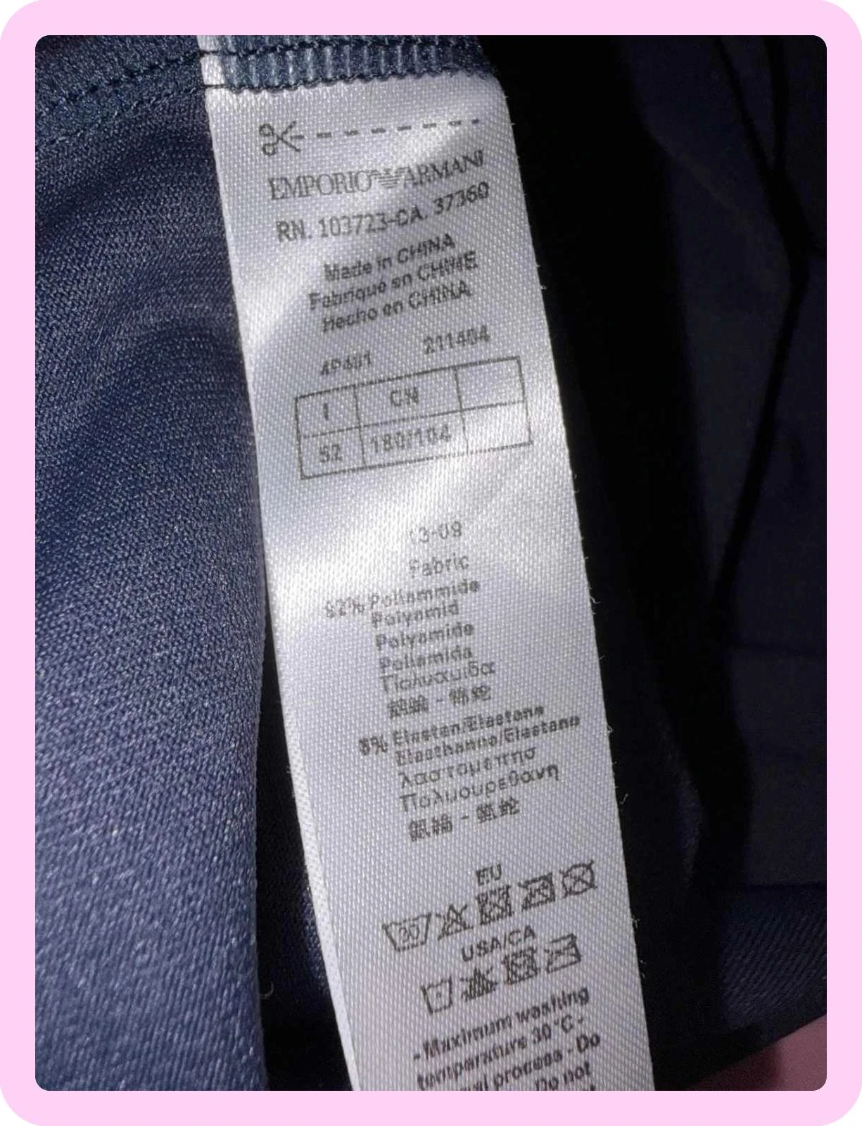 Heren T-shirt Emporio Armani maat XL – photo 8